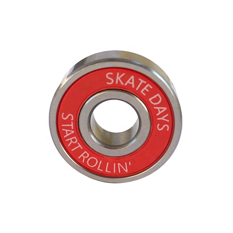 5Pcs Red ABEC-7 608RS Skateboard Roller Sealed Ball Bearings 8x22x7mm PTAUJC*ac 