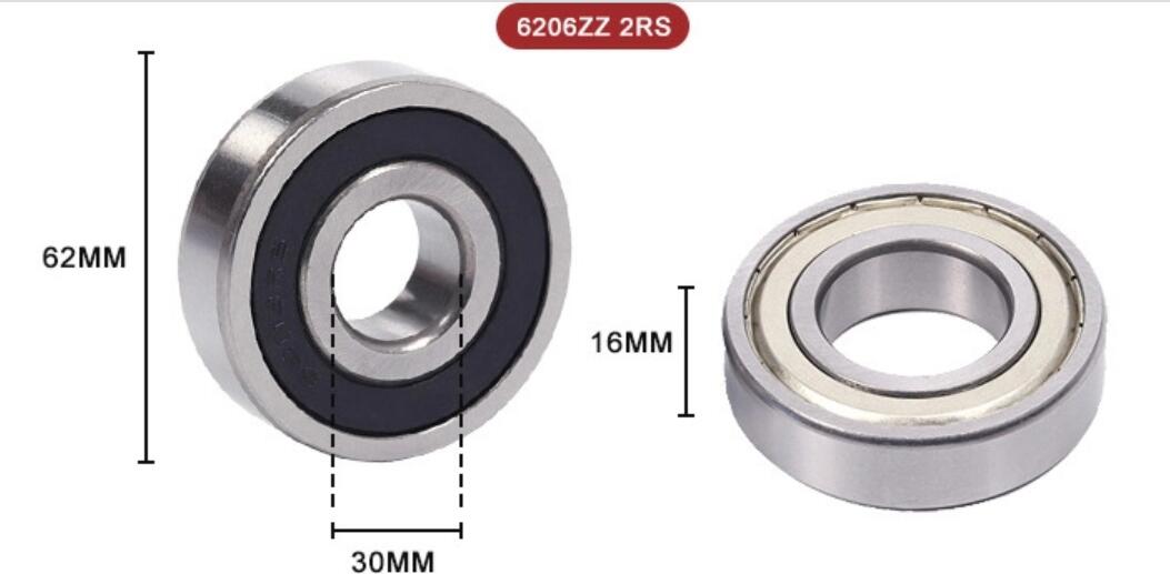 6206 bearing dimensions