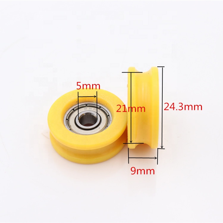 plastic pulley wheels with bearings