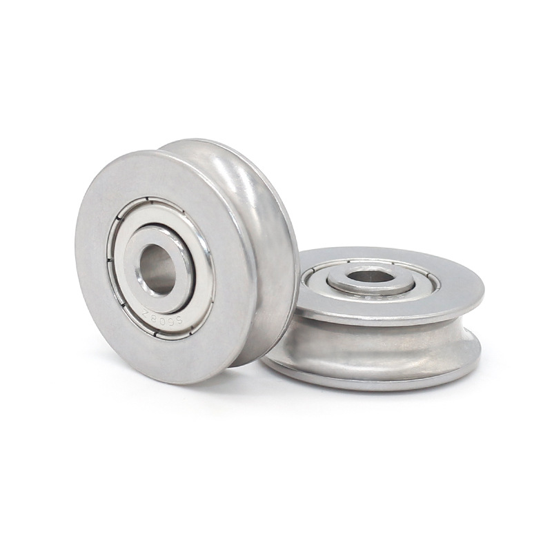 Stainless steel sliding roller bearings